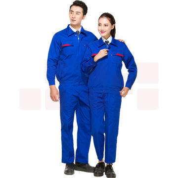 威特仕 春秋款长袖防静电工作服套装(上衣+裤子） 上衣+裤子 彩色