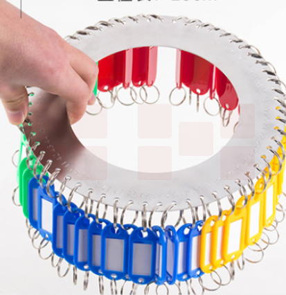 巨联    圆钥匙盘	38位