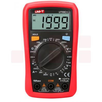 优利德(UNI-T)数字万用表UT33C+