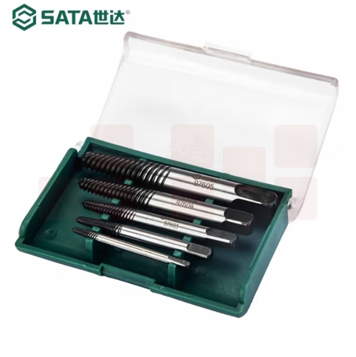 世达 5件套粗牙断丝取出器 09704A