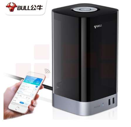 公牛F1331插排电线收纳盒usb充电插座 WiFi远程控制1.8米