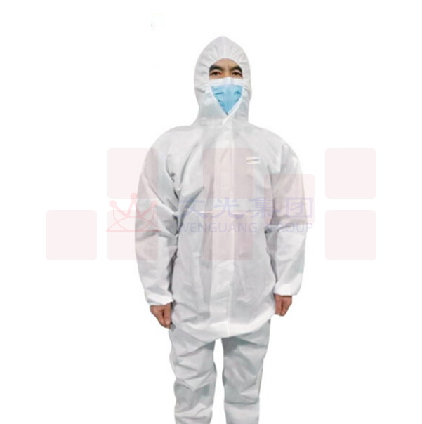 胜丽 防护服限次性防尘服覆膜防化服隔离服
