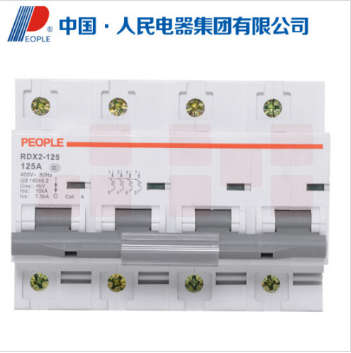 人民电器 RDX2-100(80A/4P)  空气开关