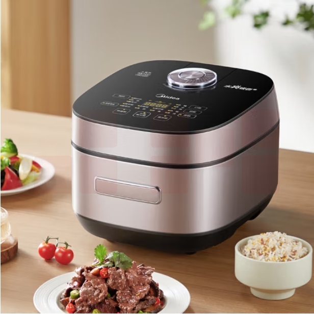 美的 4L电饭煲Pro电饭锅智能微压焖香触屏多功能米饭锅MB-HS410