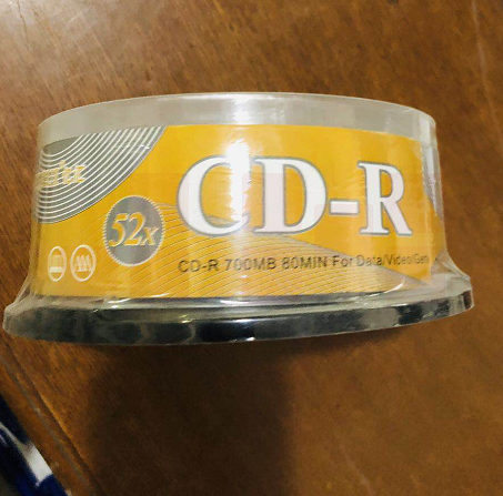 CD-R 光盘/刻录盘 700MB 80M/N  50片/盒