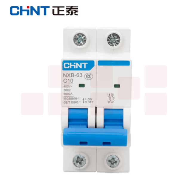 正泰 NXB-63-2P-C10  小型断路器气开关  2P C型10A