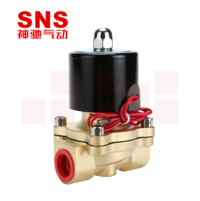 神驰 2W200-20/AC220V 气动电磁阀电动水阀气阀常闭电子开关阀控制水阀