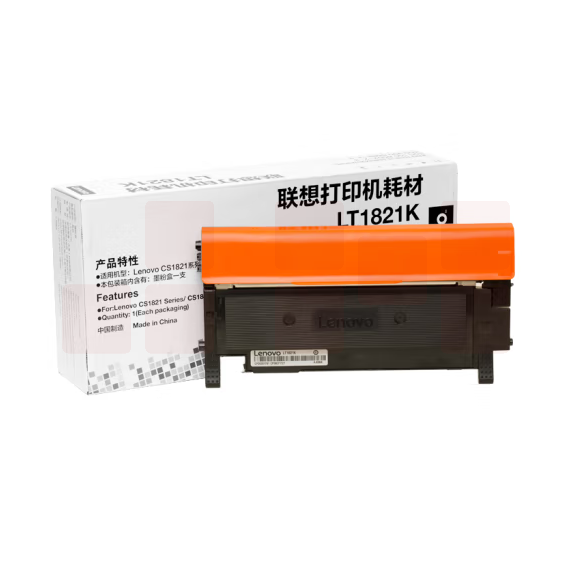 联想  LT1821K  黑色原装粉