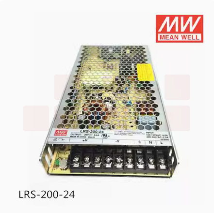 明纬  开关电源LRS-200-24 24V  货号：JC