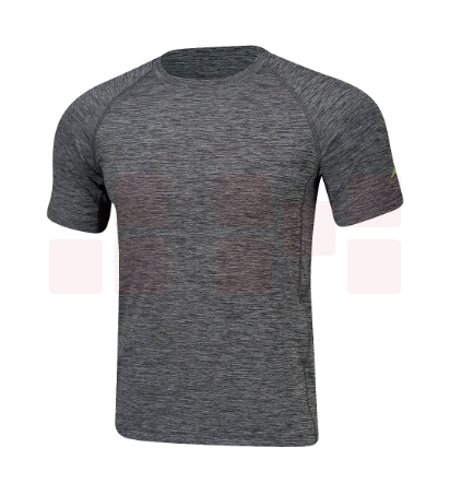 李宁 文化衫男花灰暗灰