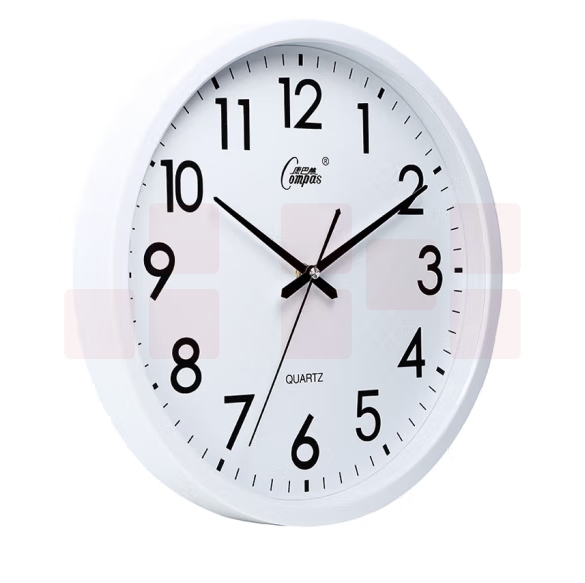 康巴丝 挂钟  钟表 时尚卧室客厅办公静音时钟挂表  尺寸：38