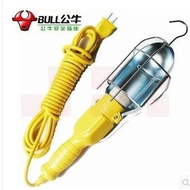 公牛GN-D1汽修灯移动灯/插座无线10米 工作灯行灯检修灯接线板