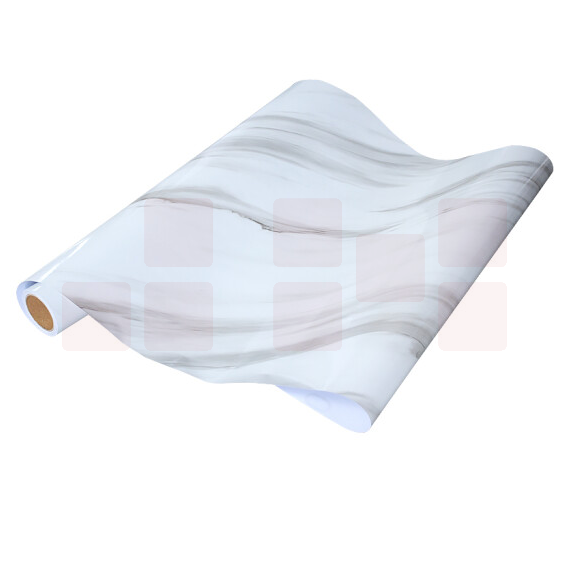 卫生间墙纸自粘加厚防水防潮墙面贴纸  加厚防水不透底+工具 5米长*60厘米宽 货号：HXE