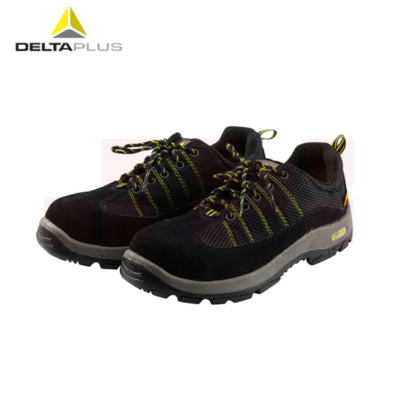 代尔塔 301233劳保鞋防砸防刺穿透气防静电鞋安全鞋男牛皮劳防鞋 工作鞋 ESD防静电