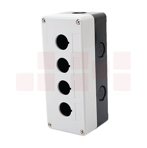 按钮开关控制盒 4孔防水开关盒  孔径22  尺寸171*72*66mm  货号：GD