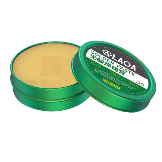 老A（LAOA）LA813001 无酸焊锡膏 松香焊接焊油无腐蚀助焊剂 25g  货号：JC
