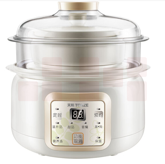 天际DGD15-15BG 1.5L 电炖锅隔水炖 子母煲粥炖汤  货号：WY