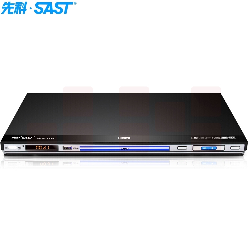 先科PDVD-959A DVD播放机 HDMI巧虎播放机CD机VCD DVD光盘光驱播放器 影碟机 USB音乐播放机 黑色