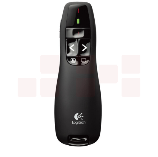 罗技 R400 无线演示器 ppt翻页笔 演示笔投影笔（激光笔）