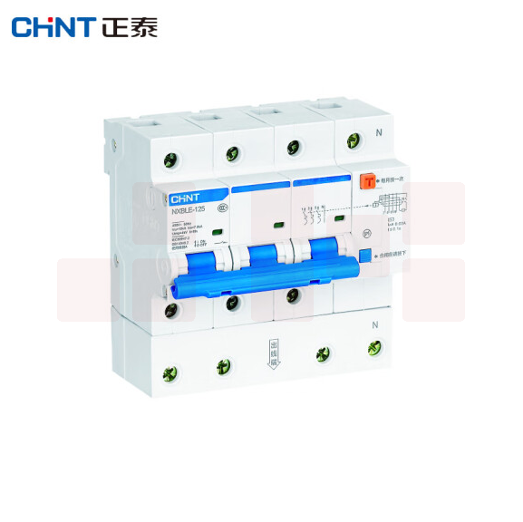 正泰(CHNT) 漏电保护器 剩余电流动作断路器NXBLE-125 3P 100A