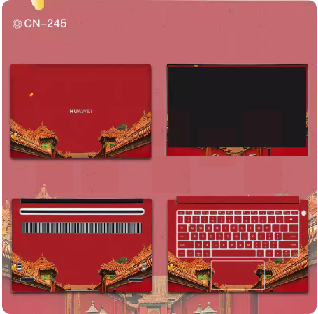 笔记本电脑贴膜 电脑贴纸保护膜  花色任选  货号：LJ