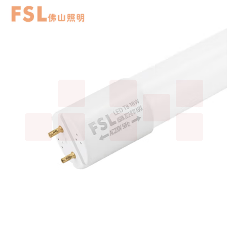佛山照明 1.2米 18W灯光 T8 LED双端供电日光灯管白光6500K