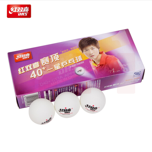 红双喜 CD40C 赛顶一星乒乓球 10只/盒