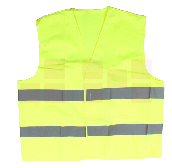 代尔塔 404401 两横 黄色反光背心 反光马甲