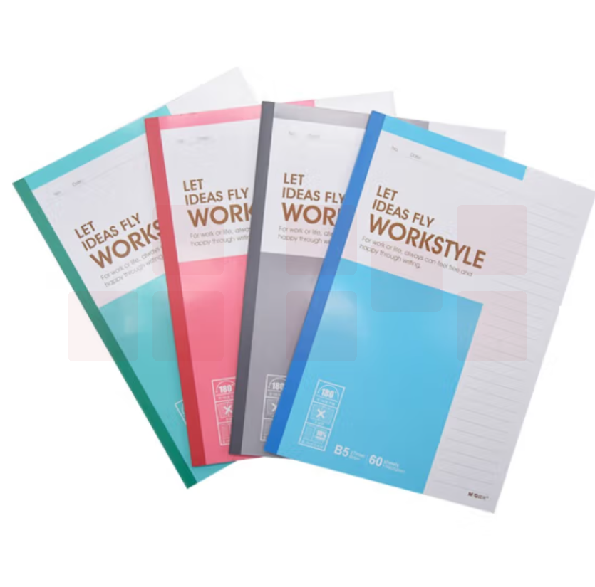 晨光APYJR411 B5 60页 无线装订本笔记本 8本装/包  单本