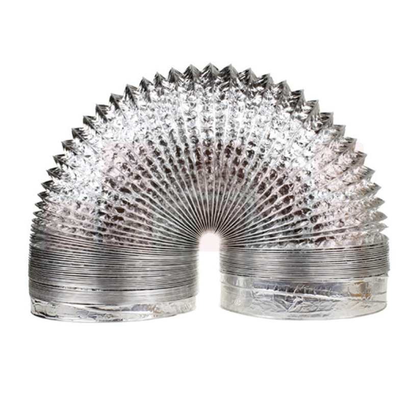 巨联（JULIAN）铝箔伸缩通风管 油烟机管子抽油烟机排气管 排烟管波纹管加厚150*1.5米