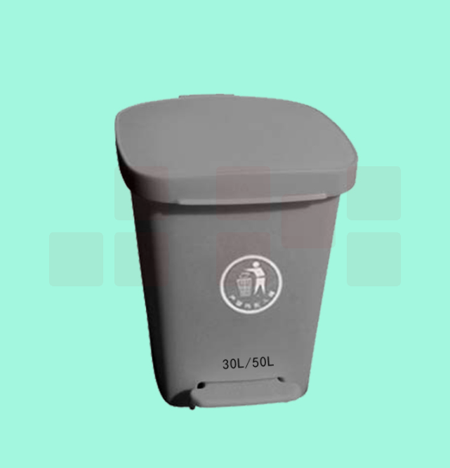 巨联（JULIAN） 垃圾桶  垃圾箱 生活废物桶 50L