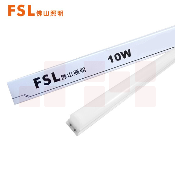 佛山照明（FSL）LED灯管T5一体化无影灯管支架套装0.9米10W白光 6500K FSLWT5-10-A111