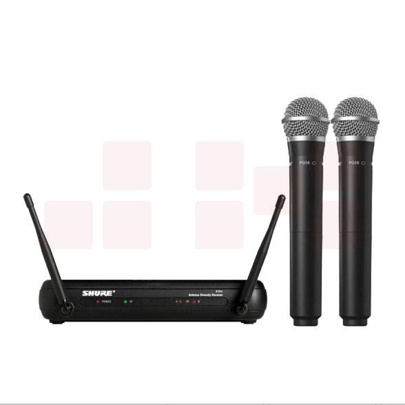 舒尔（shure） SVX288/PG58 一拖二无线话筒