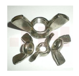 巨联（JULIAN）镀锌元宝型螺帽M 3