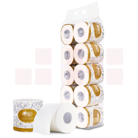 心相印 卷纸BT110 3层110g 10卷/提  卷筒纸 卫生纸 厕纸