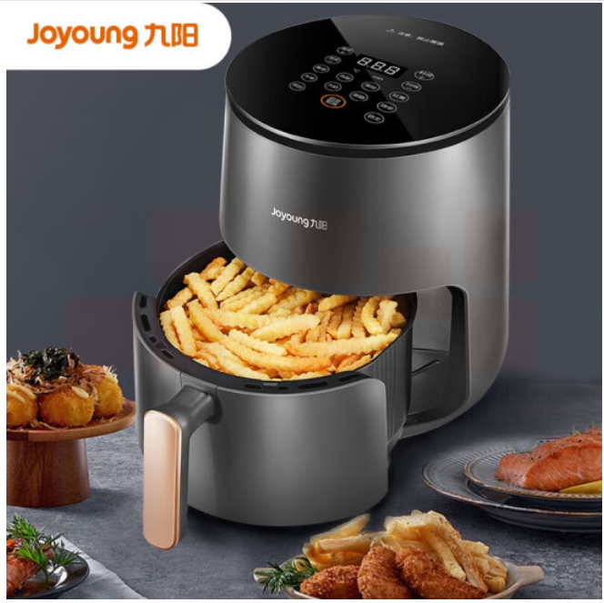 九阳空气炸锅家用大容量无油炸多功能全自动电炸锅KL45-VF510