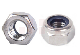 巨联（JULIAN）304不锈钢尼龙防松自锁紧螺母螺帽M18