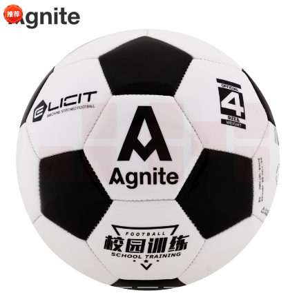 安格耐特 4号儿童学生足球 比赛训练机缝足球F1205