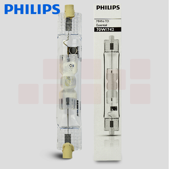 飞利浦  双端金卤灯  70W/742_4000K中性光  货号：ZF