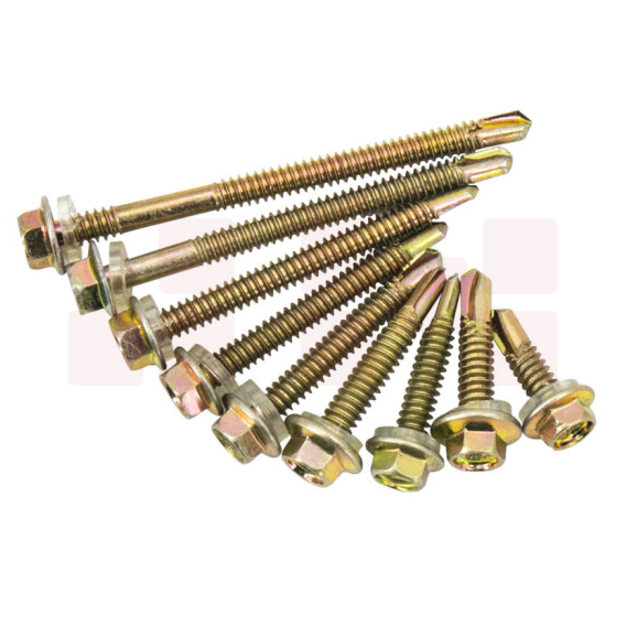 火豹 5.5mm*80 六角燕尾螺丝自攻自钻（160个/盒）