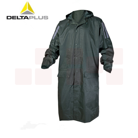 代尔塔 407007 反光条连体雨衣 MA400 /M  雨衣