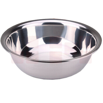 食堂饭店大钢盆 直径55cm加厚款 工厂洗菜盆 不锈钢洗衣服盆 不锈钢洗澡盆  ad