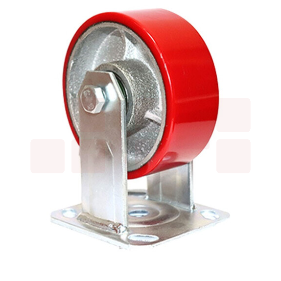 6寸 兰聚氨酯PU定向轮