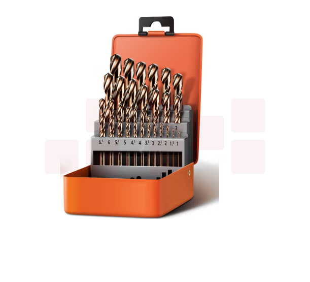 含钴钻25件套 1-13mm  货号：JC