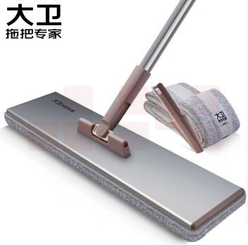 大卫平板拖把 擦木地板瓷砖大平板拖布 大号墩布  货号：YC
