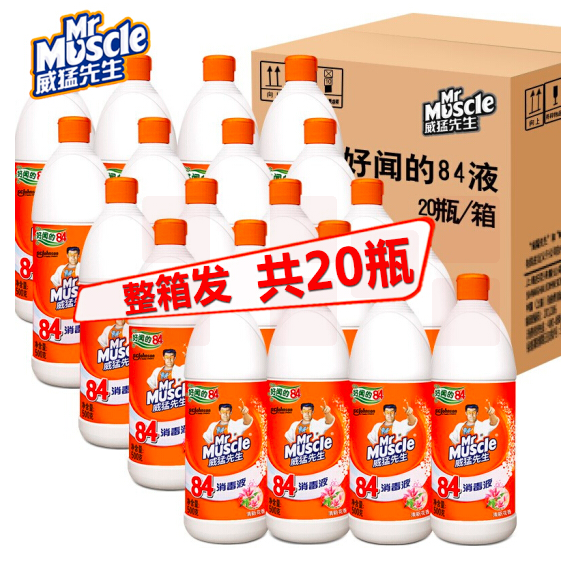 500ml威猛先生 84消毒液 20瓶/件