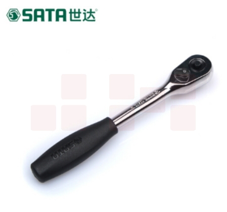 世达（SATA）10MM系列专业快速脱落棘轮扳手8"  12902