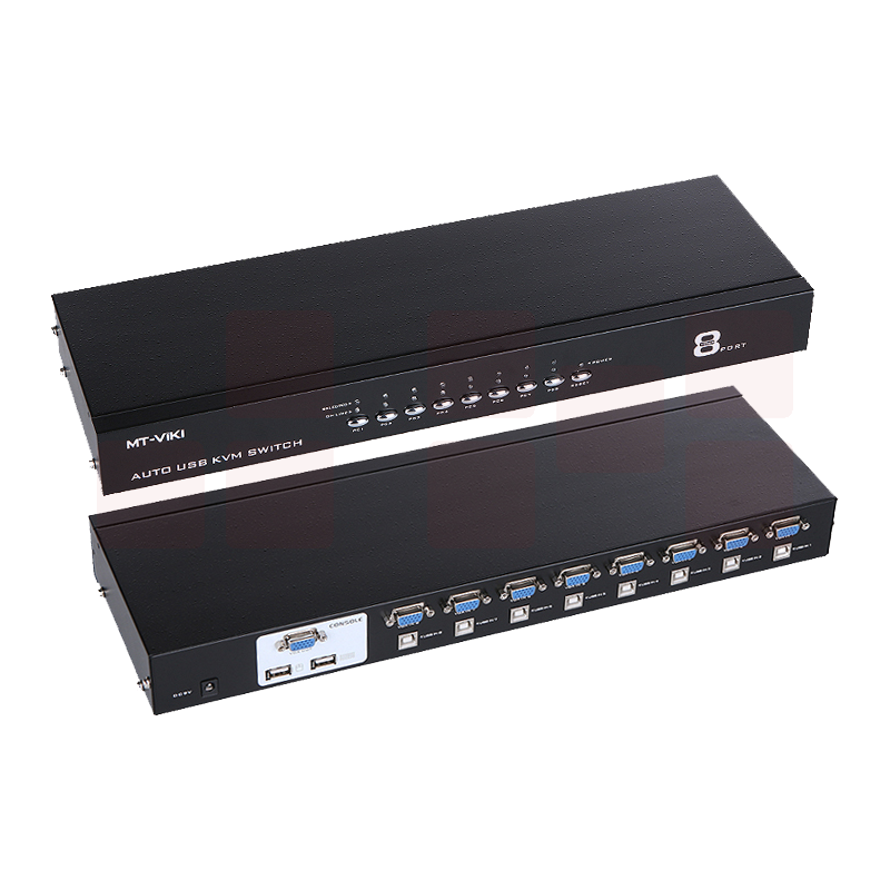 迈拓维矩MT-2108UL kvm切换器8口usb自动显示器vga电脑切换器8进1出