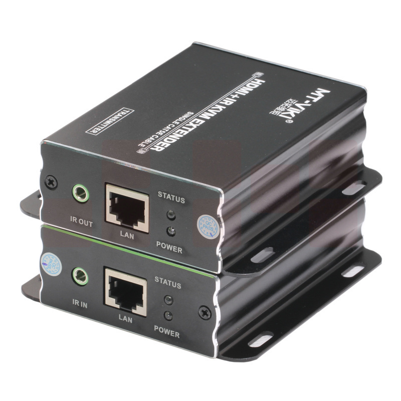 迈拓维矩MT-120HK hdmi带键盘鼠标传输器kvm网络延长器usb网线延长器 单接收器
