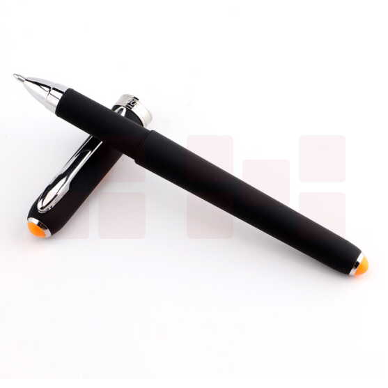 宝克（BAOKE）PC2228 1.0mm-黑色磨砂笔杆中性笔办公水笔商务签字笔 12支/盒 单支价